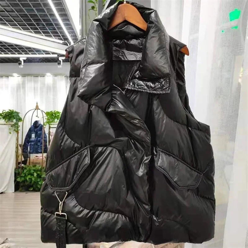Women's Down Cotton Waistcoat Korean Short style Autumn Winter Jackets Coats 2022 New Vest Stand-up Collar Parkas Waistcoat D604
Women's Down Cotton Waistcoat Korean Short style Autumn Winter Jackets Coats 2022 New Vest Stand-up Collar Parkas Waistcoat D604