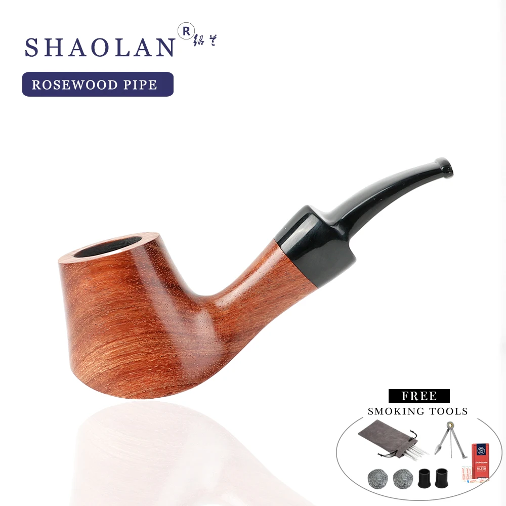 ▂ξ Smoker Handmade Rosewood Tobacco Pipe Smoking Pipe Smoking Tobacco Pipe Set Bent Style Gift Box Gift For Older Freeshipping
▂ξ Smoker Handmade Rosewood Tobacco Pipe Smoking Pipe Smoking Tobacco Pipe Set Bent Style Gift Box Gift For Older Freeshipping