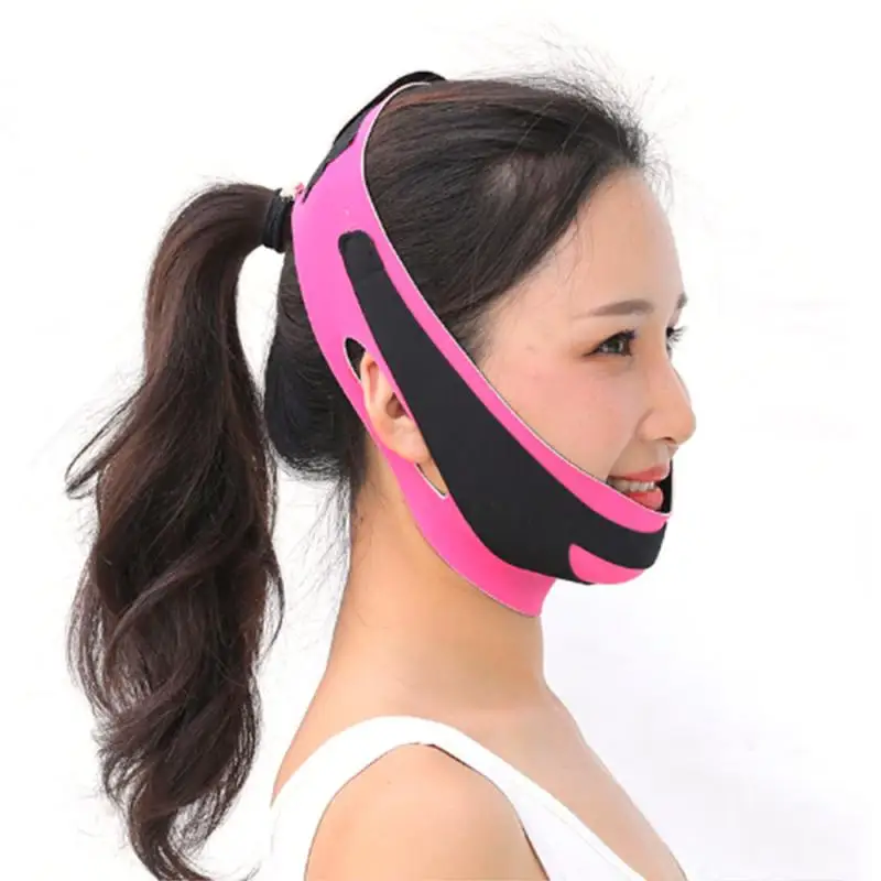 V Line Face Shaper Belt Elastic Face Slimming Bandage Women Chin Cheek Lift Up Belt Facial Massage Strap Face Skin Beauty Tools
V Line Face Shaper Belt Elastic Face Slimming Bandage Women Chin Cheek Lift Up Belt Facial Massage Strap Face Skin Beauty Tools