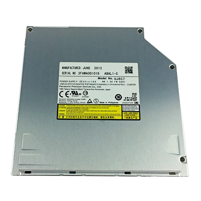 DVD Burning Optical Drive for DELL Alien X51R2 Chassis Inhalation 9.5mm Ultra-Thin SATA Serial Port Built-in DVD Burner
DVD Burning Optical Drive for DELL Alien X51R2 Chassis Inhalation 9.5mm Ultra-Thin SATA Serial Port Built-in DVD Burner