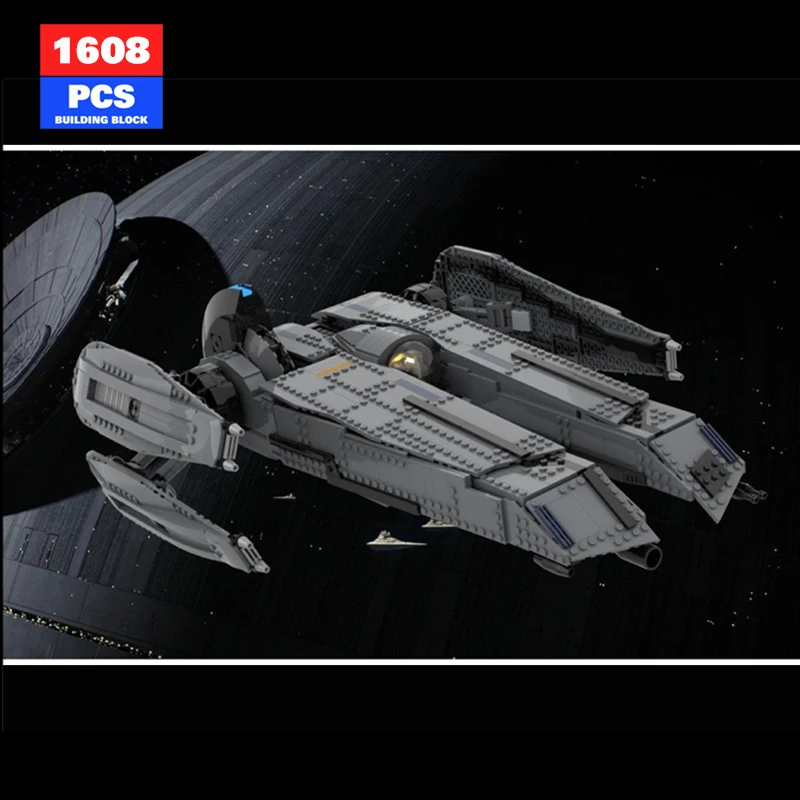 Строительные блоки MOC Space Wars, The Rogue Shadow - The Force, разблокированный космический корабль, солдат, солдат, игрушки для детей, подарок
Строительные блоки MOC Space Wars, The Rogue Shadow - The Force, разблокированный космический корабль, солдат, солдат, игрушки для детей, подарок