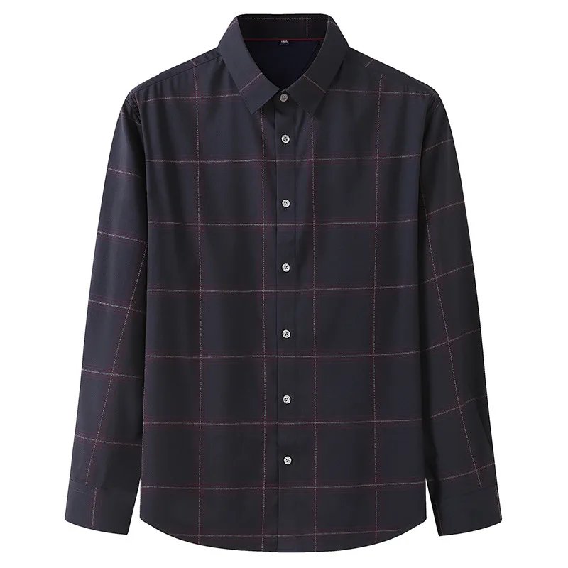 Autumn 2020 new men's plus size business casual Plaid Shirt Men's fat long sleeve shirt
Autumn 2020 new men's plus size business casual Plaid Shirt Men's fat long sleeve shirt
