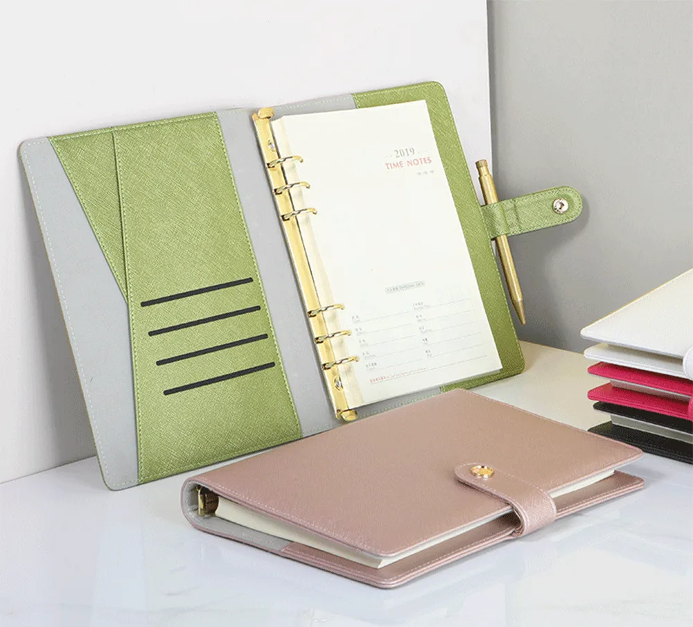 8.5 Inch Business Office Style Six-hole Loose-leaf Notepad High-quality Inner Page Notebook Meeting Record Book Multiple Colors
8.5 Inch Business Office Style Six-hole Loose-leaf Notepad High-quality Inner Page Notebook Meeting Record Book Multiple Colors