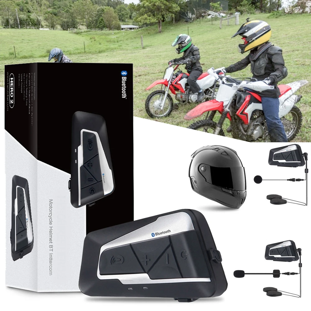 2021 Motorcycle Helmet Intercom 1200m Bluetooth-Compatible Headset 15Hrs Work 350Hrs Standby Interphone Wireless Helmet Earphone
2021 Motorcycle Helmet Intercom 1200m Bluetooth-Compatible Headset 15Hrs Work 350Hrs Standby Interphone Wireless Helmet Earphone