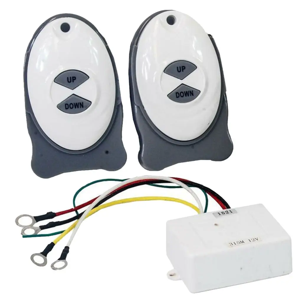 Anchor Remote Windlass Wireless Switch Boat Sail Trim Controller for Ferry Yacht Airboat Fishing Vessels
Anchor Remote Windlass Wireless Switch Boat Sail Trim Controller for Ferry Yacht Airboat Fishing Vessels