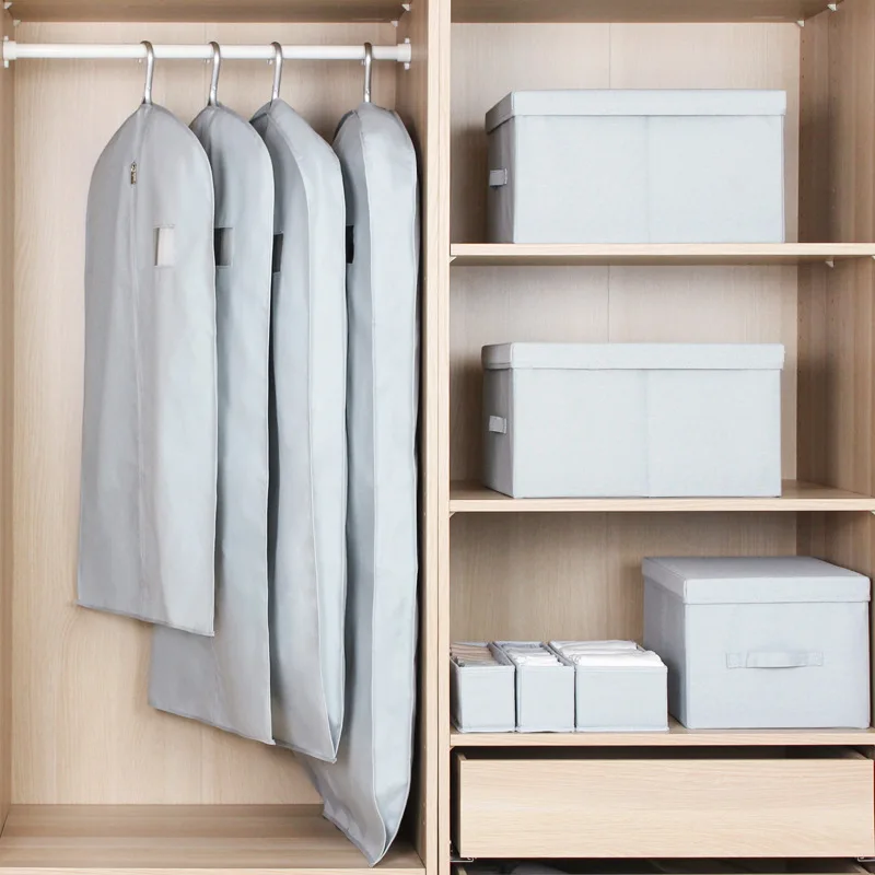 Clothes Dustproof Cover Garment Bags Suit Bag Cover for Clothes Suit Coat Home Hanging Storage Bag Moistureproof Clothing Cover
Clothes Dustproof Cover Garment Bags Suit Bag Cover for Clothes Suit Coat Home Hanging Storage Bag Moistureproof Clothing Cover