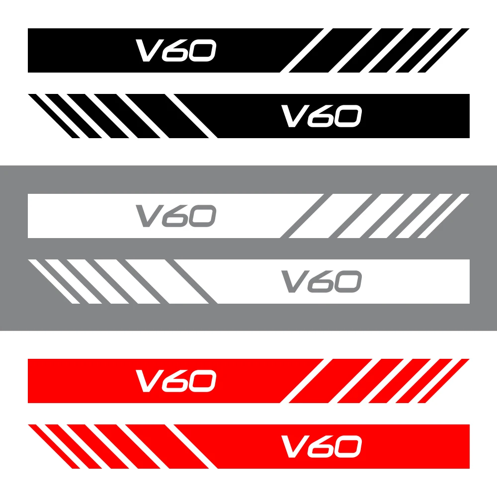 Наклейки для Volvo AWD C30 C70 S60 S80 S90 T6 V40 V50 V60 V70 V90 XC40 XC60 XC70 XC90 S40 накладка на зеркало