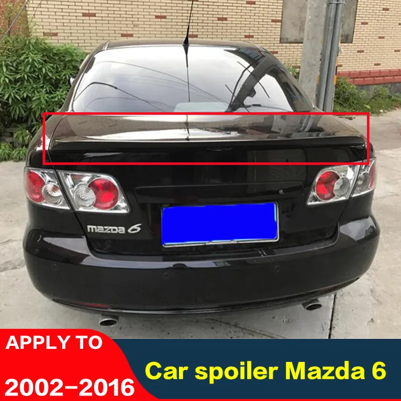 CEYUSOT для спойлер, аксессуары Старый Mazda 6 2002-2016 Автомобильный багажник глянцевый черный Задний губ ремонт Mazda6 Декоративный корпус 
CEYUSOT для спойлер, аксессуары Старый Mazda 6 2002-2016 Автомобильный багажник глянцевый черный Задний губ ремонт Mazda6 Декоративный корпус