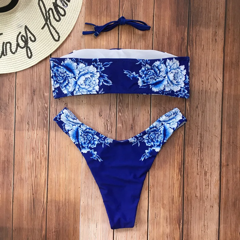 Sexy Women's Swimsuit Printed Beach Sling Bikini Suit Swimsuit Push Up Bra Vest Bikini Sling Bikini
Sexy Women's Swimsuit Printed Beach Sling Bikini Suit Swimsuit Push Up Bra Vest Bikini Sling Bikini