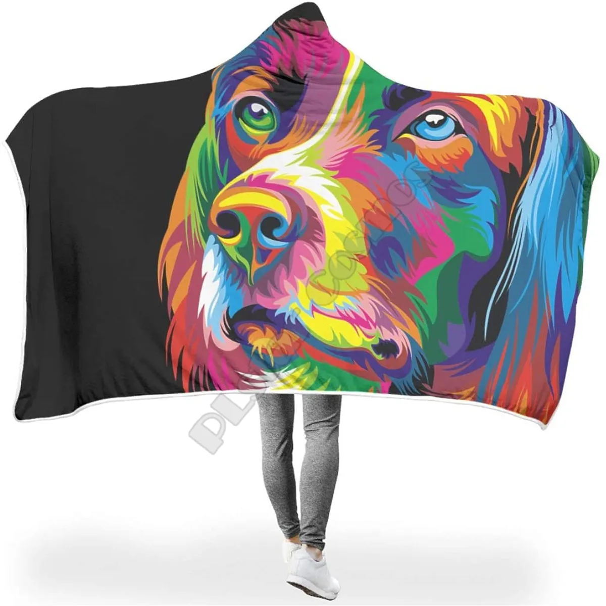 Colorful Animals Dog 3d printed Hooded Blanket Adult child Sherpa Fleece Wearable Blanket Microfiber Bedding Drop Shipping
Colorful Animals Dog 3d printed Hooded Blanket Adult child Sherpa Fleece Wearable Blanket Microfiber Bedding Drop Shipping