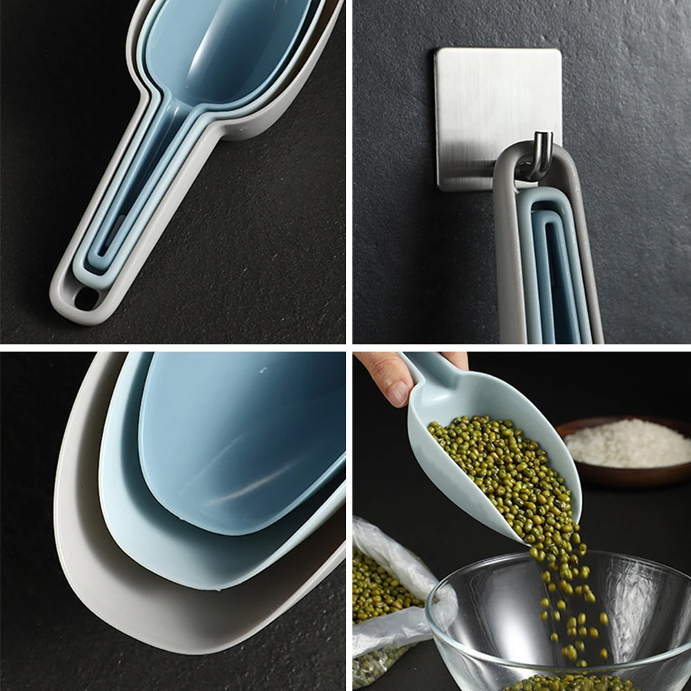Ice Scraper Shovel For Food Nut Flour Dessert Home Use Kitchen Accessories Healthy Spoons Tool Mini PP Plastic Scoop
Ice Scraper Shovel For Food Nut Flour Dessert Home Use Kitchen Accessories Healthy Spoons Tool Mini PP Plastic Scoop