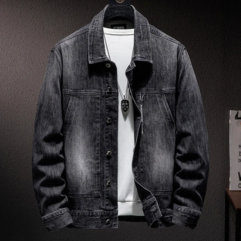 Vintage Denim Large Coat Men's Spring and Autumn Super Hot Trend Versatile Coat Men's Youth Street Casual Jacket
Vintage Denim Large Coat Men's Spring and Autumn Super Hot Trend Versatile Coat Men's Youth Street Casual Jacket