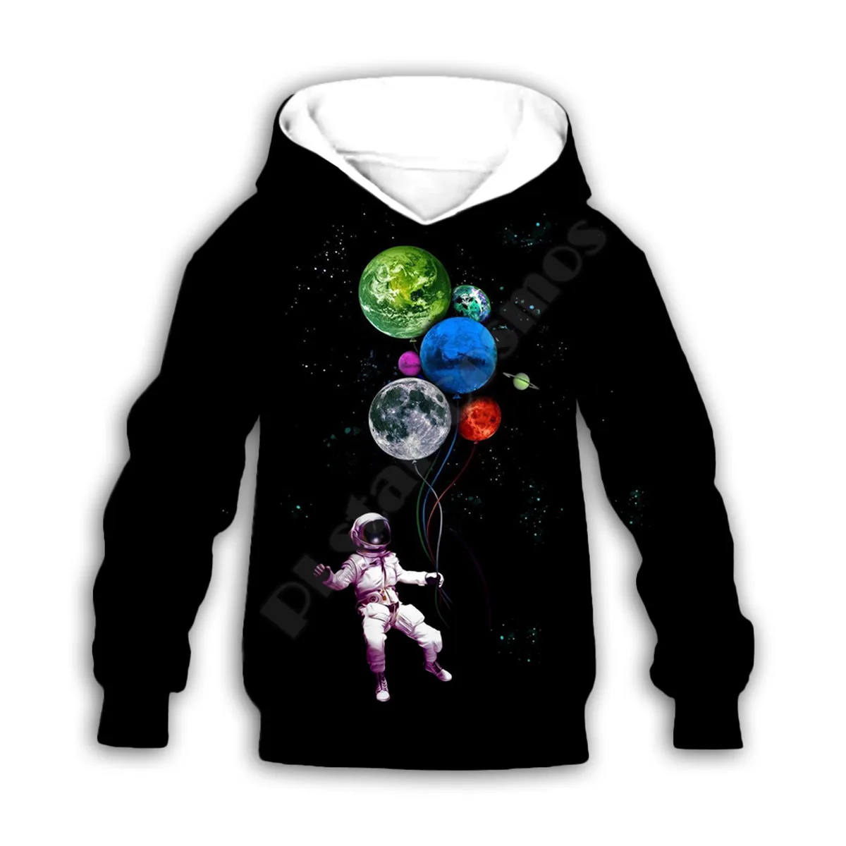 

Худи с 3d принтом астронавта Galaxy, семейный костюм, футболка на молнии, пуловер, Детский костюм, свитшот, спортивный костюм/брюки 09