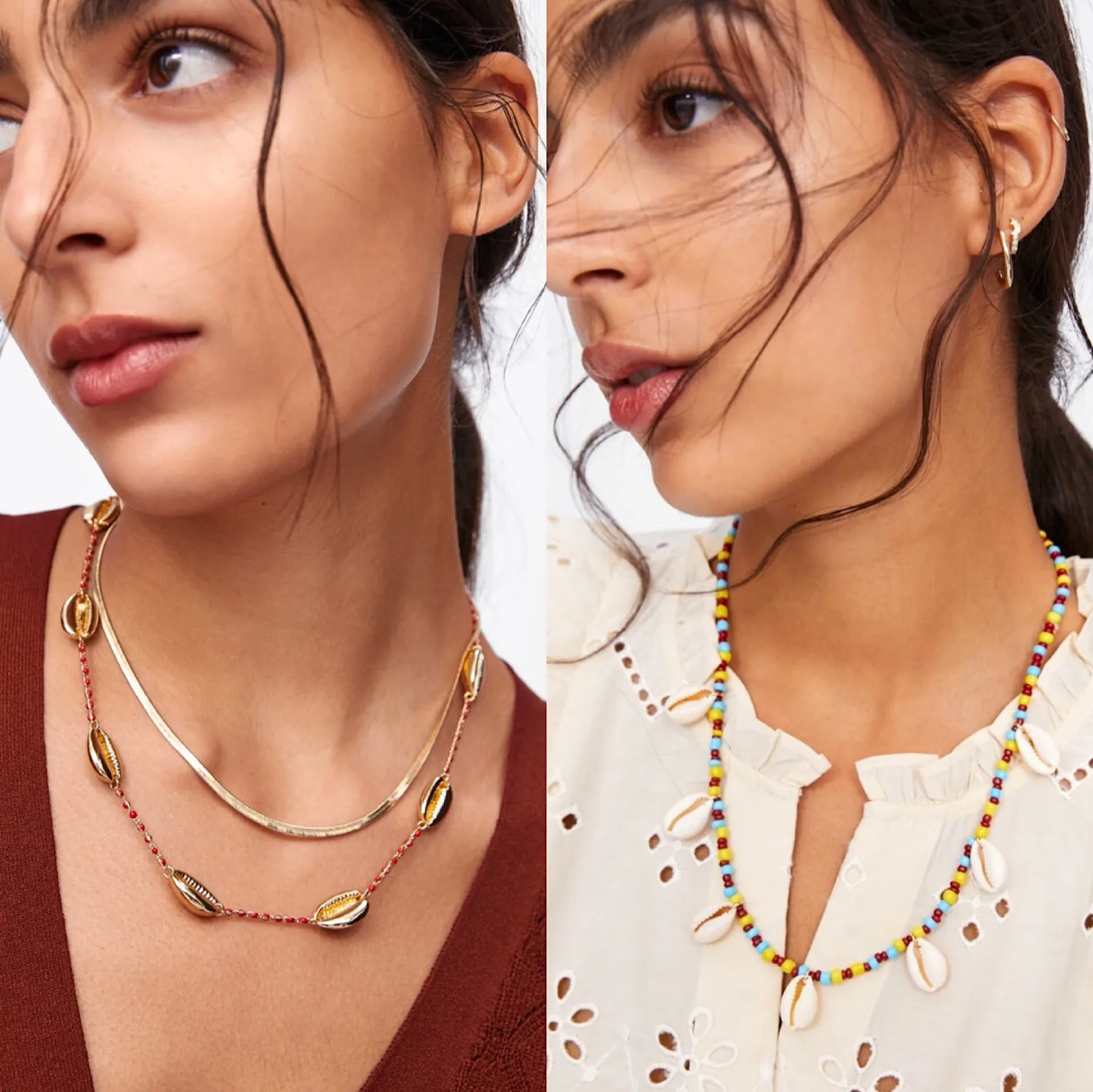 Hot Conch Seashell Necklace Women Jewelry Summer Beach Shell Choker Bohemian Rope Cowrie Beaded Necklaces Handmade Collar Female
Hot Conch Seashell Necklace Women Jewelry Summer Beach Shell Choker Bohemian Rope Cowrie Beaded Necklaces Handmade Collar Female