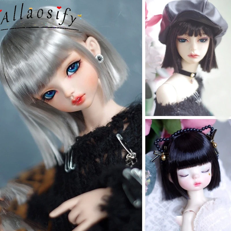 Парик для куклы Allaosify Bjd, волосы из высокотемпературного волокна, короткие волосы, 1/3, 1/4, 1/6, 1/8, 25 цветов на выбор
Парик для куклы Allaosify Bjd, волосы из высокотемпературного волокна, короткие волосы, 1/3, 1/4, 1/6, 1/8, 25 цветов на выбор