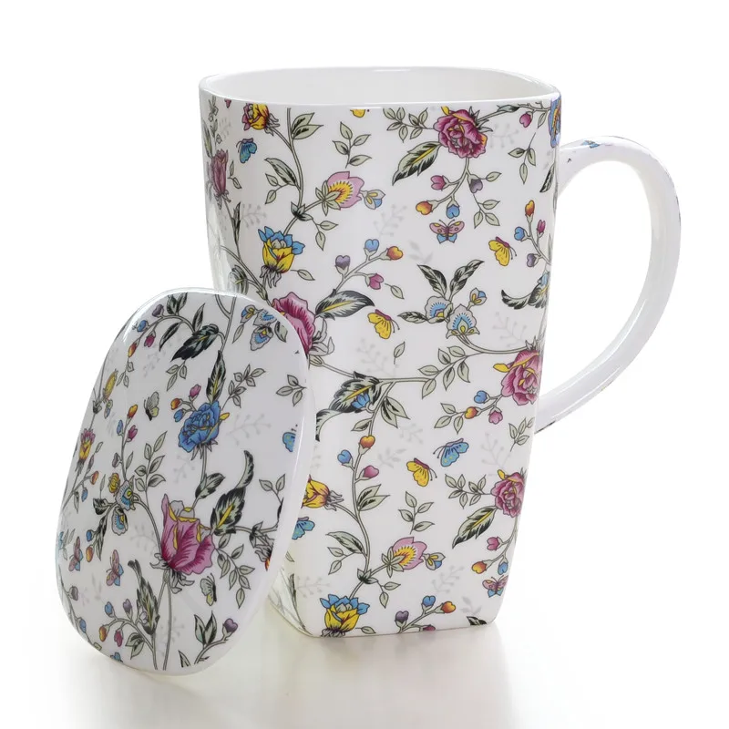 700ML Procelain Coffee Mugs Tea Cups With Cover Large Capacity Handpainted Drinkware Send Spoon
700ML Procelain Coffee Mugs Tea Cups With Cover Large Capacity Handpainted Drinkware Send Spoon