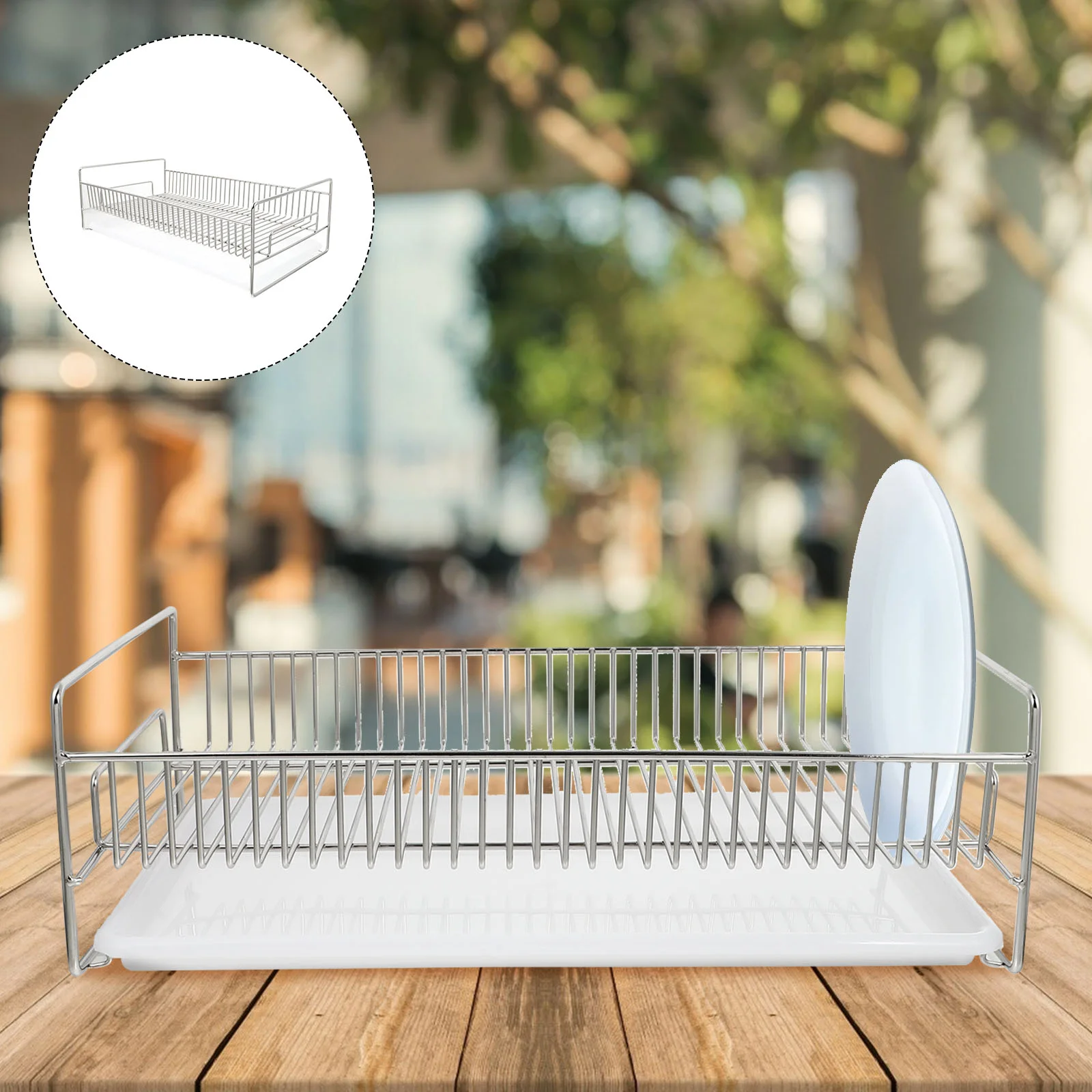 1 Set Cutlery Draining Rack Dish Storage Stand Kitchen Leaking Rack for Cook
1 Set Cutlery Draining Rack Dish Storage Stand Kitchen Leaking Rack for Cook