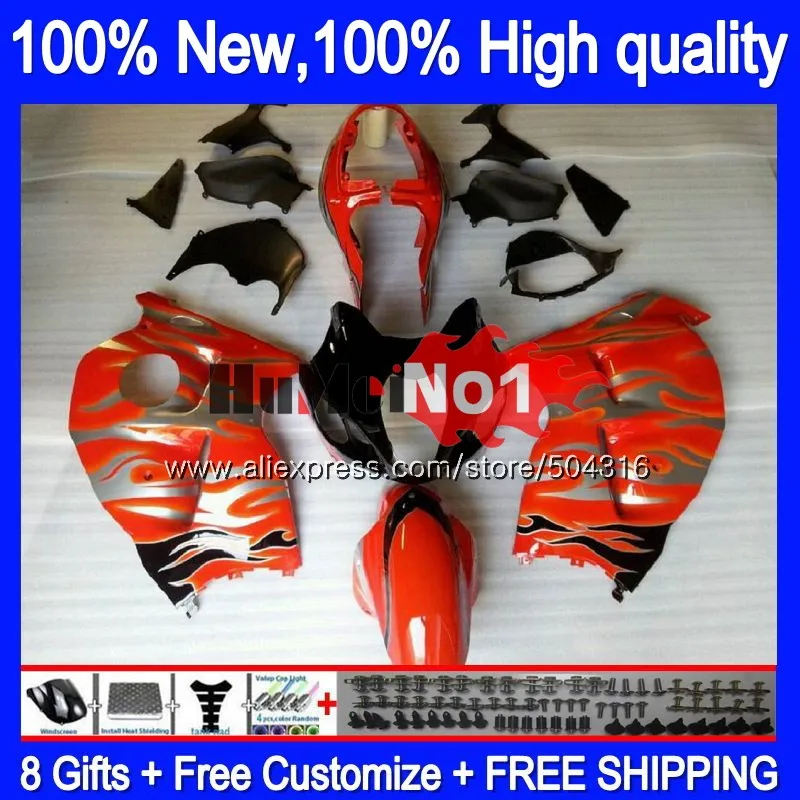 GSXR-1300 For SUZUKI Hayabusa GSXR 1300 28MC.89 Hot orange GSXR1300 2002 2003 2004 2005 2006 2007 96 02 03 04 05 06 07 Fairing
GSXR-1300 For SUZUKI Hayabusa GSXR 1300 28MC.89 Hot orange GSXR1300 2002 2003 2004 2005 2006 2007 96 02 03 04 05 06 07 Fairing