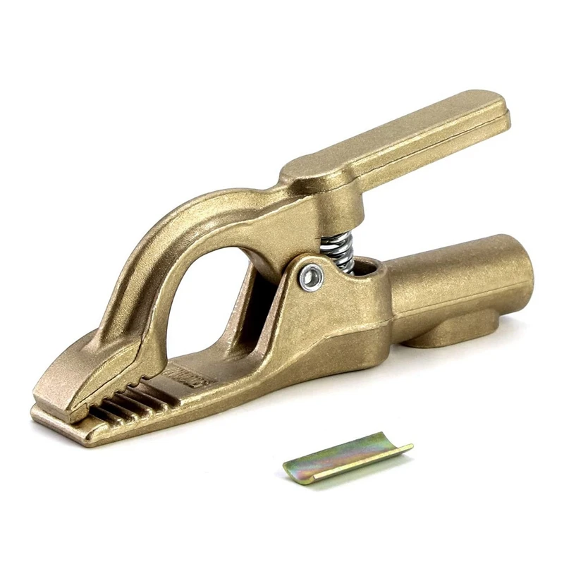 500A Ground Clamp Copper Welding Earth Clamp Electric Welding Machine Argon Arc Clamp A-Shape Clip With Iron Sheet
500A Ground Clamp Copper Welding Earth Clamp Electric Welding Machine Argon Arc Clamp A-Shape Clip With Iron Sheet