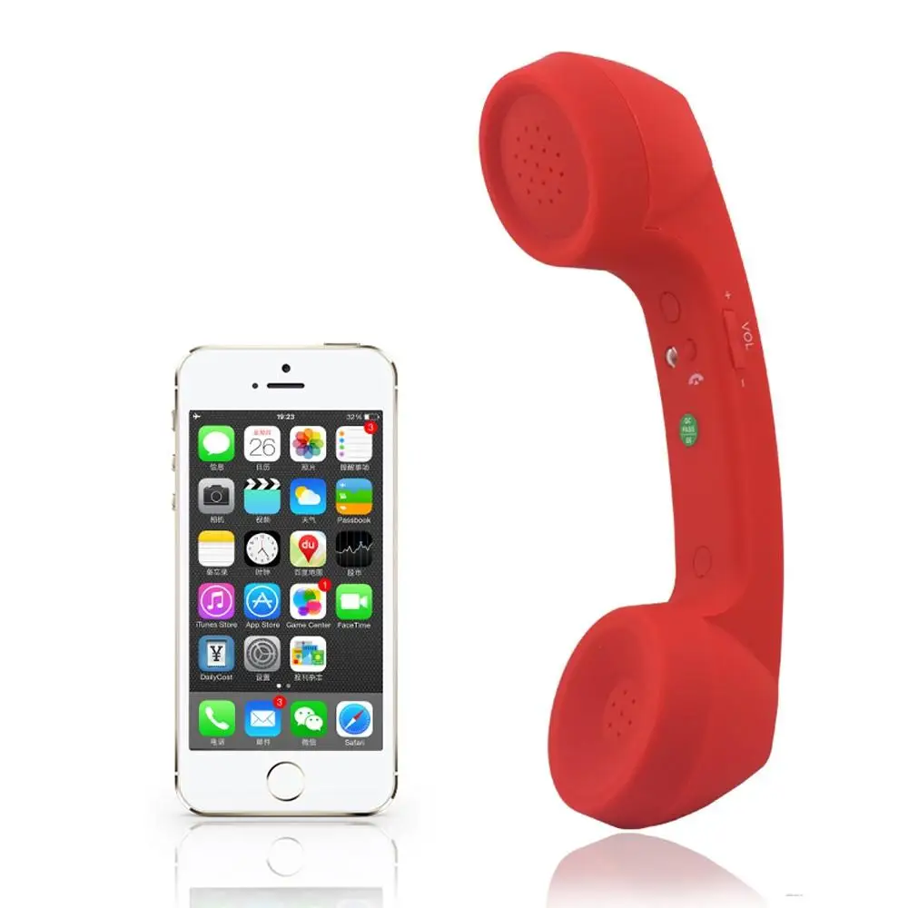Wireless Retro Telephone Handset and Wire Radiation-proof Handset Receivers Headphones for a mobile phone with comfortable call
Wireless Retro Telephone Handset and Wire Radiation-proof Handset Receivers Headphones for a mobile phone with comfortable call