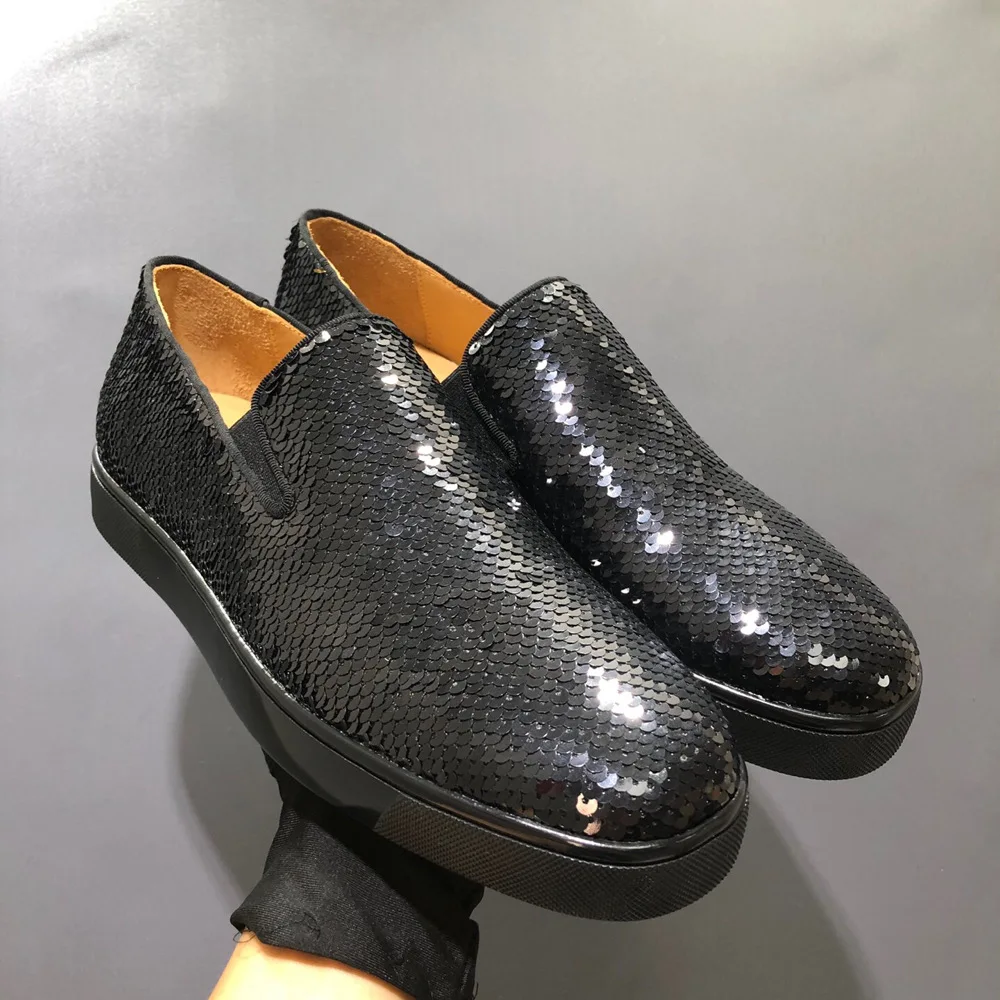 Luxury New Black Leather Full Sequined Low Top Red Bottom Shoes For Mens And Womens Couple Casual Shoes Loafers Sports Punk Shoe
Luxury New Black Leather Full Sequined Low Top Red Bottom Shoes For Mens And Womens Couple Casual Shoes Loafers Sports Punk Shoe