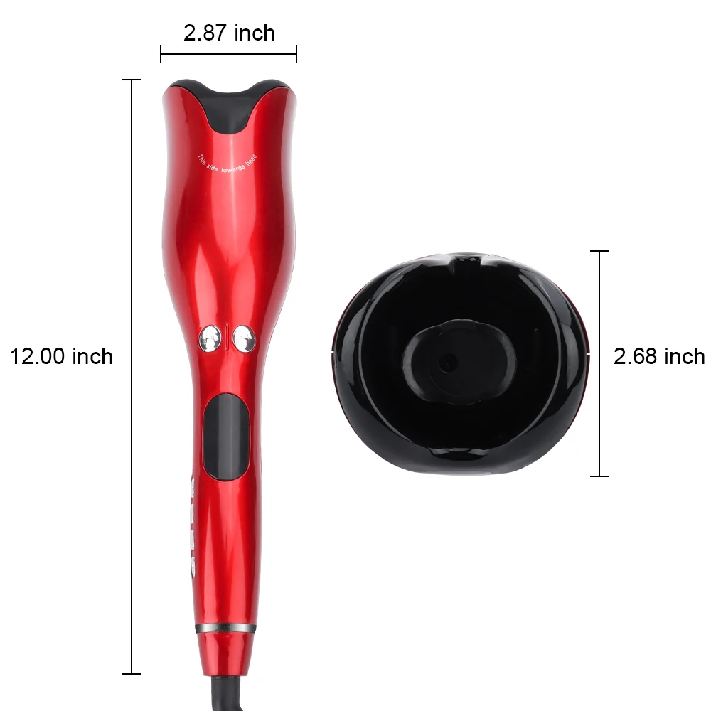 Automatic Curling Iron Air Curler Rose-shaped Air Spin Ceramic Rotating N Wand Curl 1 Inch Hair Curler Hair Styling Salon Tools
Automatic Curling Iron Air Curler Rose-shaped Air Spin Ceramic Rotating N Wand Curl 1 Inch Hair Curler Hair Styling Salon Tools