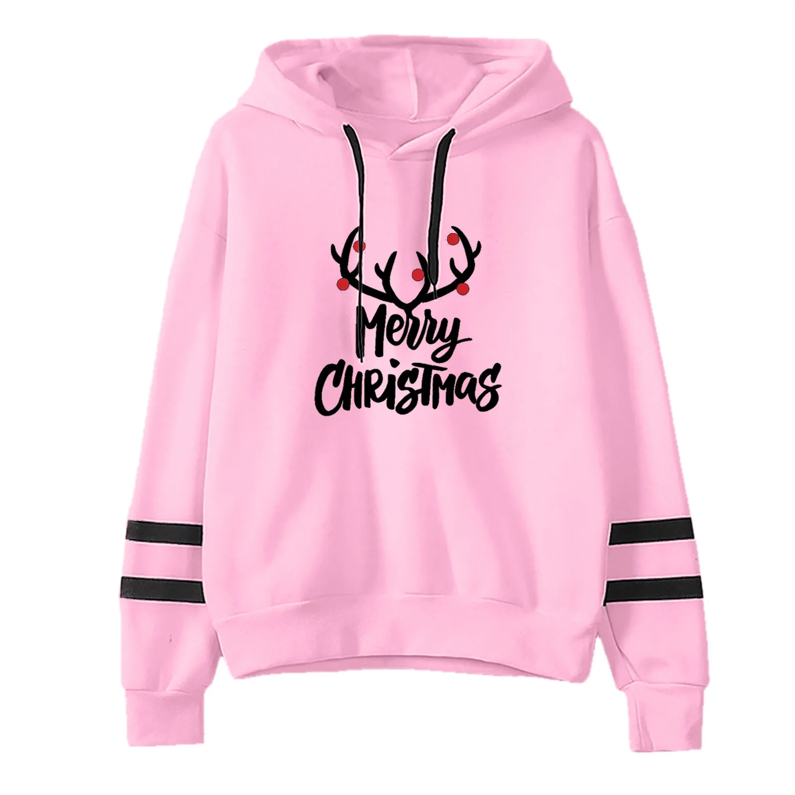 Women Hooded Sweatshirts Merry Christmas Pullover Tops Long Sleeve Lace Up Hoodie Letter Printed Female Clothing Sweatshirt Top
Women Hooded Sweatshirts Merry Christmas Pullover Tops Long Sleeve Lace Up Hoodie Letter Printed Female Clothing Sweatshirt Top