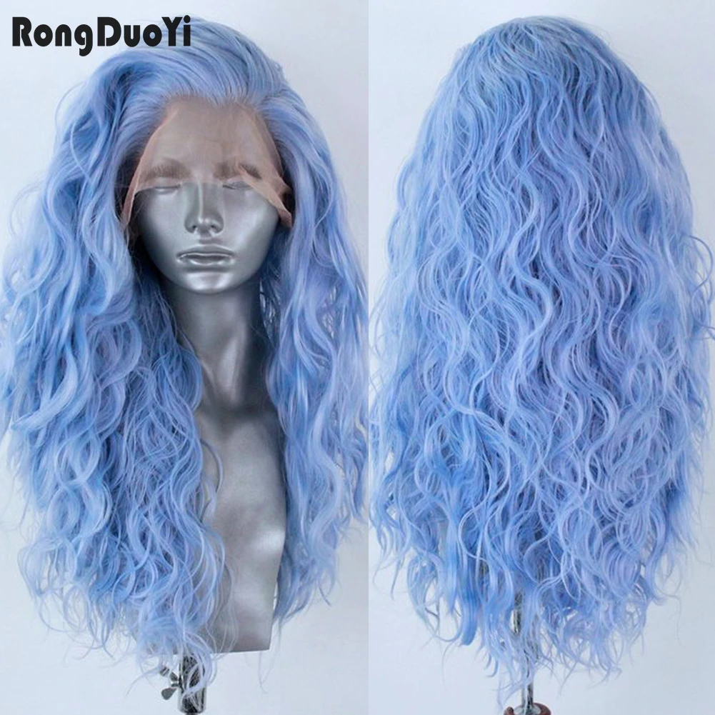 RONGDUOYI Natural Wave Lace Front Wig Synthetic Lace Wigs for Women Long Hair Party Wig Natural Hairline Cosplay Wigs
RONGDUOYI Natural Wave Lace Front Wig Synthetic Lace Wigs for Women Long Hair Party Wig Natural Hairline Cosplay Wigs