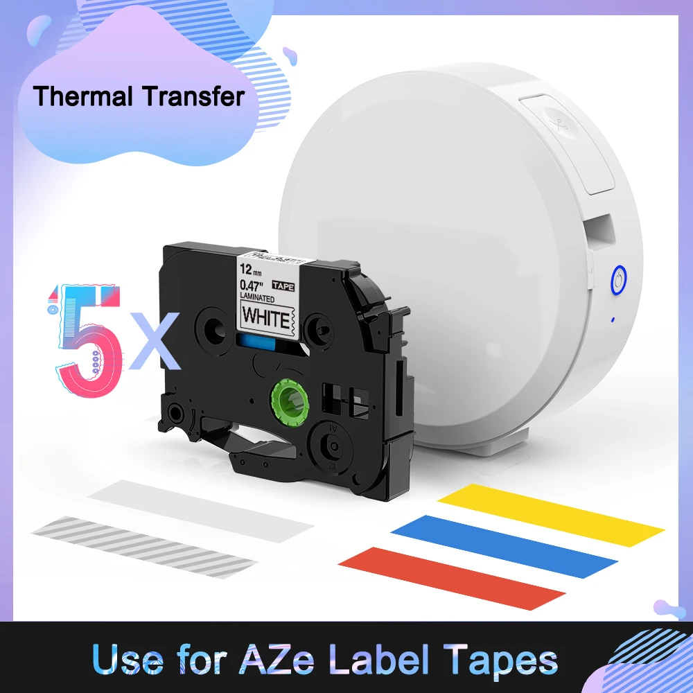 Phomemo Ribbon Label Maker P3100 Thermal Transfer Wireless Label Maker Support Printing Various AZe 12mm Label Tapes
Phomemo Ribbon Label Maker P3100 Thermal Transfer Wireless Label Maker Support Printing Various AZe 12mm Label Tapes