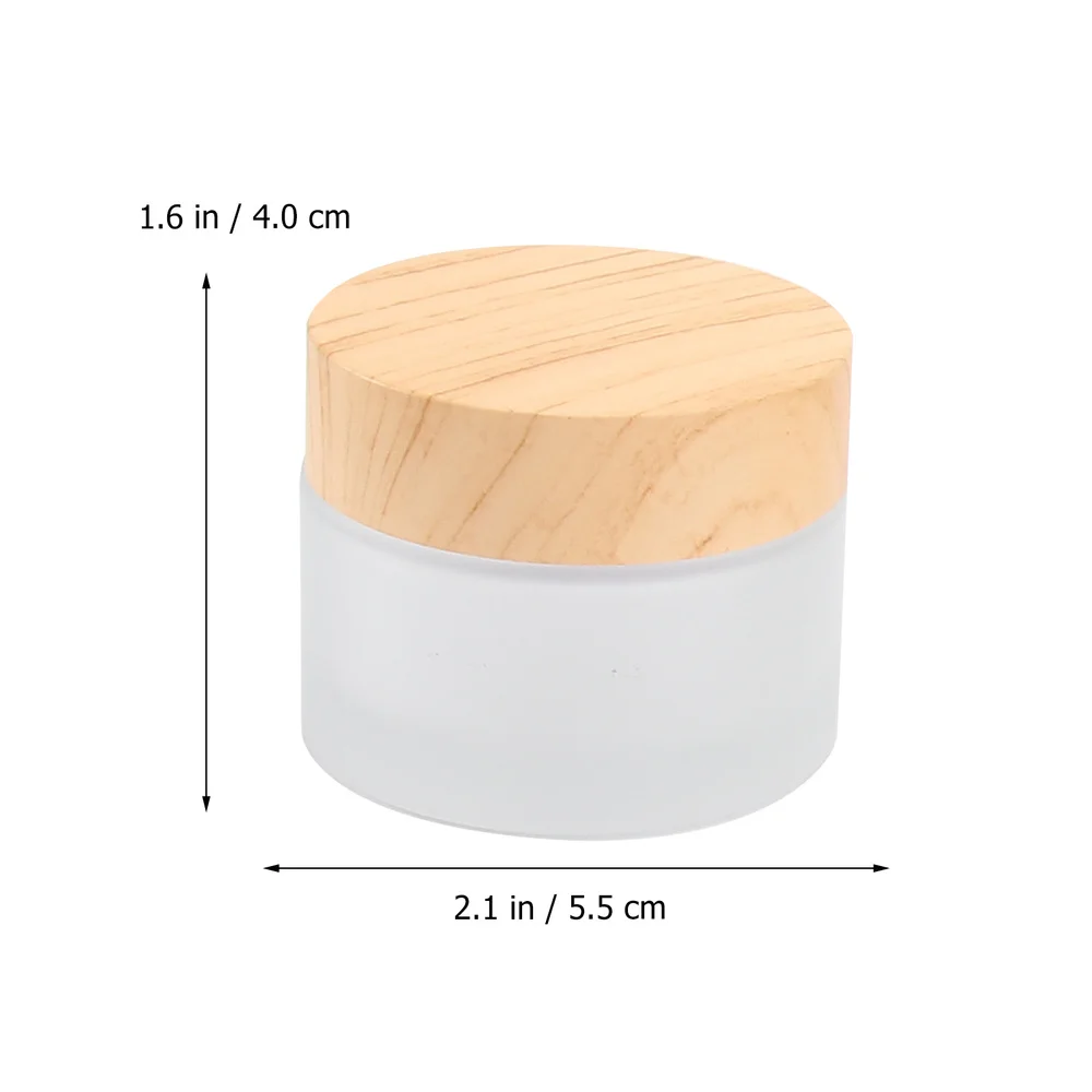 5PCS Facial Mask Travel Bottle Portable Cream Bottle with Wood Grain Lid Mini Mask Container Reusable Sample Bottle for Home Tra
5PCS Facial Mask Travel Bottle Portable Cream Bottle with Wood Grain Lid Mini Mask Container Reusable Sample Bottle for Home Tra