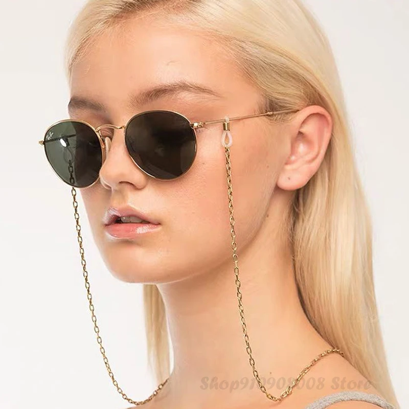 1PC Fashion Non-slip Metal Sunglasses Chain Metal Sunglasses Lanyard Spectacles Cords Eye Glasses Holder For Women/Men
1PC Fashion Non-slip Metal Sunglasses Chain Metal Sunglasses Lanyard Spectacles Cords Eye Glasses Holder For Women/Men