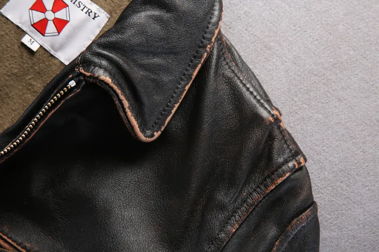 genuine leather Vintage jacket men black leather motorcycle jacket men's real cowskin leather coat for men real skin wind jacket
genuine leather Vintage jacket men black leather motorcycle jacket men's real cowskin leather coat for men real skin wind jacket