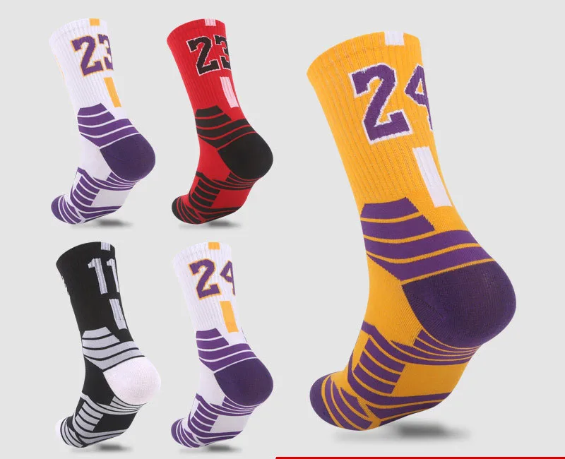 Number 23 24 Basketball Play Sports Cotton Socks Digital Adult Sports Socks men Non-slip Player 22 Sport Socks
Number 23 24 Basketball Play Sports Cotton Socks Digital Adult Sports Socks men Non-slip Player 22 Sport Socks