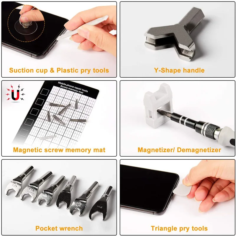 Multi Screwdriver Set Precision Magnetic Screw Driver Bits for PC Mobile Phone Repair Screwdrive Kit Tools Torx Hex Bit Handle
Multi Screwdriver Set Precision Magnetic Screw Driver Bits for PC Mobile Phone Repair Screwdrive Kit Tools Torx Hex Bit Handle