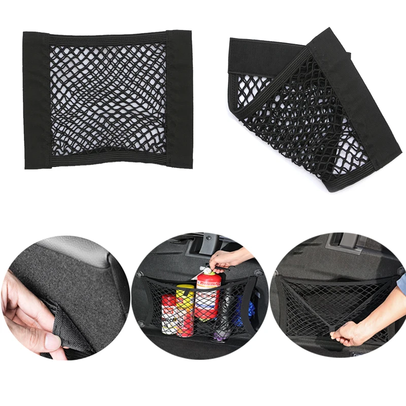 1pcs Car Rear Luggage Net Elastic Rope Net Velcro Universal Storage Bag Seat Car Rear Storage Bag Storage Bag Car Patch Bag
1pcs Car Rear Luggage Net Elastic Rope Net Velcro Universal Storage Bag Seat Car Rear Storage Bag Storage Bag Car Patch Bag