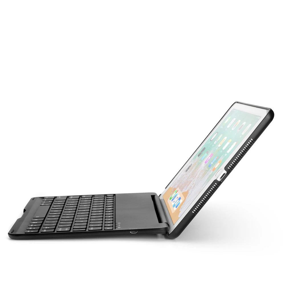 Чехол с клавиатурой Bluetooth для нового iPad 9 7/iPad pro /Air 1/2 алюминиевый металлический