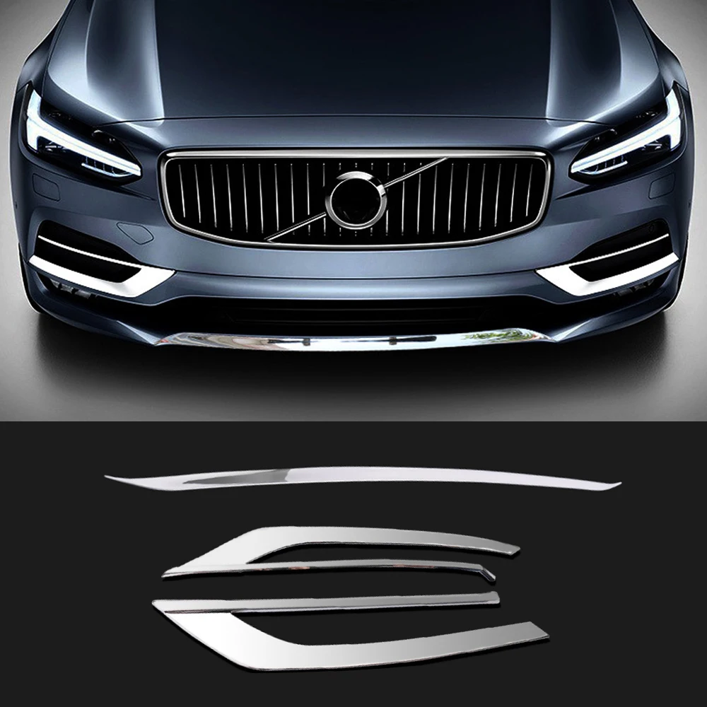 Chrome decoration for Volvo S90 2016 2017 2018 2019 2020 front corner bright strip front bumper decoration strip car Accessories
Chrome decoration for Volvo S90 2016 2017 2018 2019 2020 front corner bright strip front bumper decoration strip car Accessories