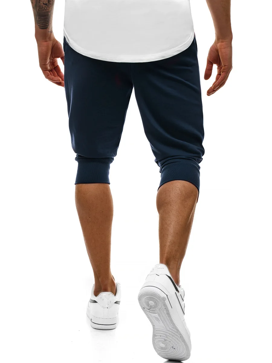 Mens Casual Fitness Sweat Shorts Fashion Sports Slim Fitness Five-point Jogging Slim Pants Solid Color Running Training
Mens Casual Fitness Sweat Shorts Fashion Sports Slim Fitness Five-point Jogging Slim Pants Solid Color Running Training