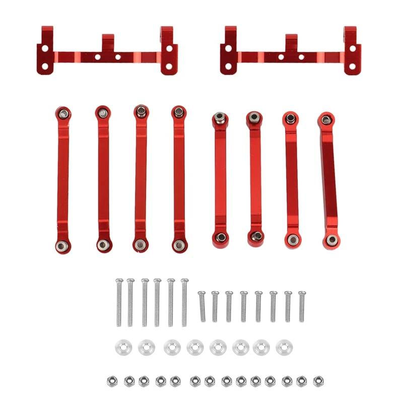 Metal Pull Rod Link Rod Linkage with Pull Rod Mount Set for MN D90 D96 D99S MN98 MN99S 1/12 RC Car Upgrade Parts
Metal Pull Rod Link Rod Linkage with Pull Rod Mount Set for MN D90 D96 D99S MN98 MN99S 1/12 RC Car Upgrade Parts