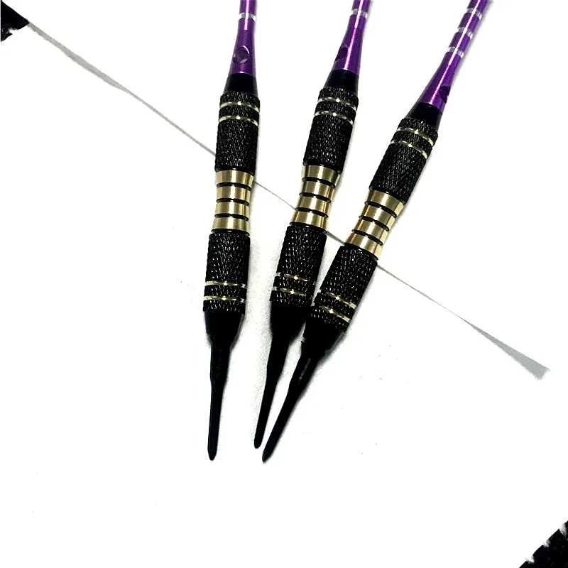 Professional Electronic Soft Tip Darts 18g Darts With Aluminum Alloy Shaft Purple Color
Professional Electronic Soft Tip Darts 18g Darts With Aluminum Alloy Shaft Purple Color