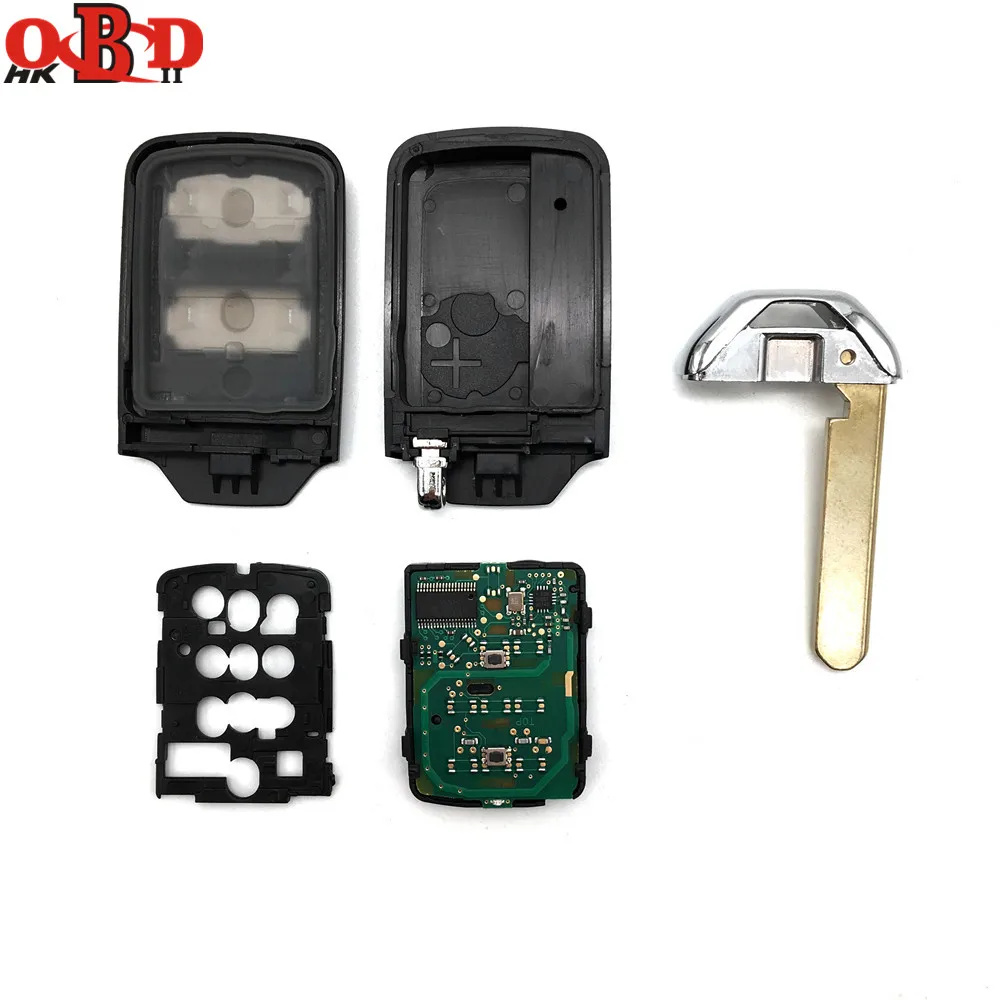 HKOBDII 2 Buttons Car Key for Honda new Fit Binzhi XRV Smart Card 72147-T5A-G01 433mhz 47 chip
HKOBDII 2 Buttons Car Key for Honda new Fit Binzhi XRV Smart Card 72147-T5A-G01 433mhz 47 chip