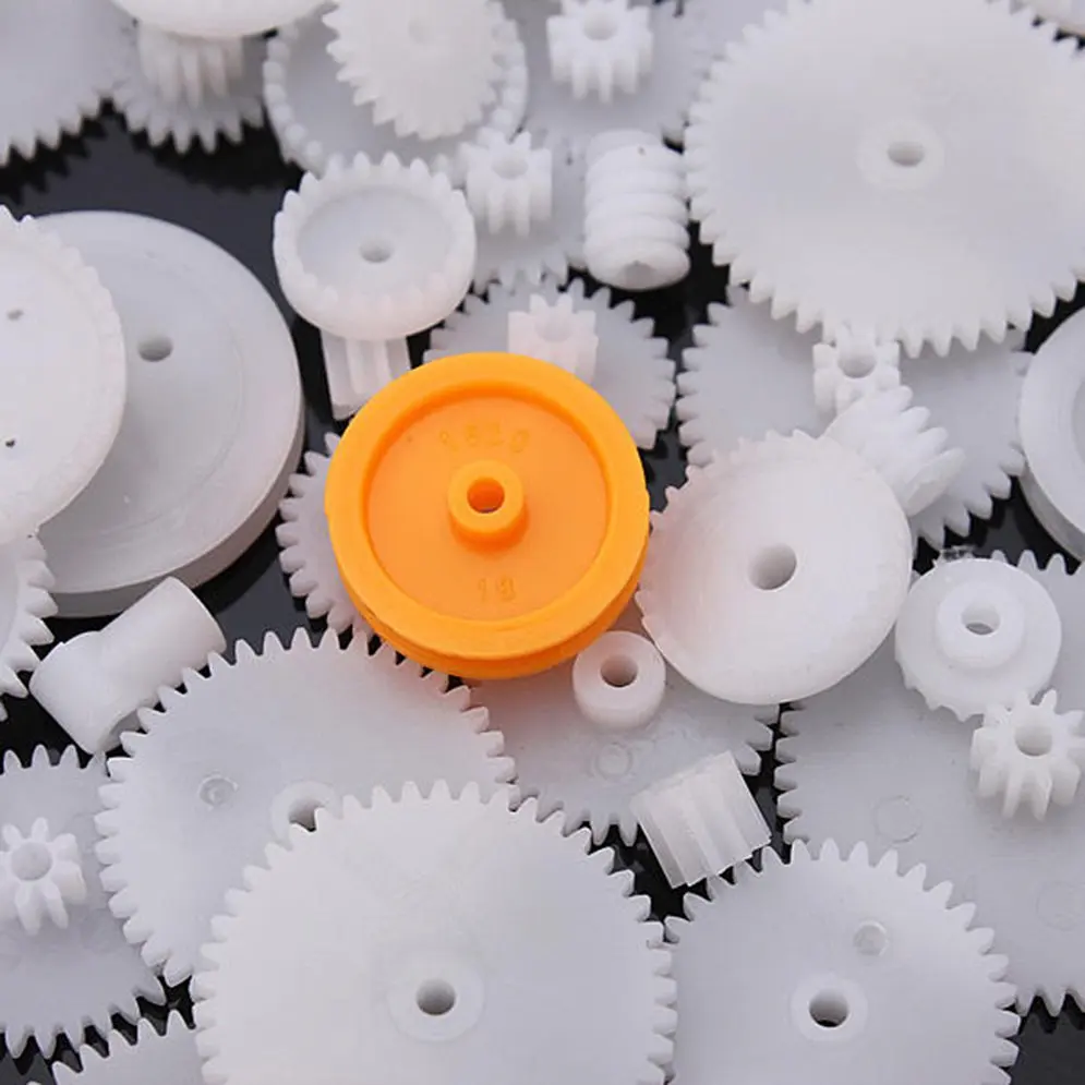 75 Type Plastic Crown Gear Single Double Reduction Gear Worm Gear 
75 Type Plastic Crown Gear Single Double Reduction Gear Worm Gear