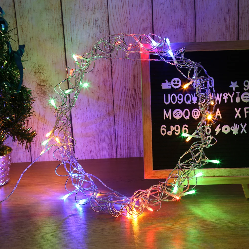 Hanging Garland String Light Battery Operation Fairy Lighting Lamps Outdoor Wedding Christmas Party Home Decor Supplies
Hanging Garland String Light Battery Operation Fairy Lighting Lamps Outdoor Wedding Christmas Party Home Decor Supplies