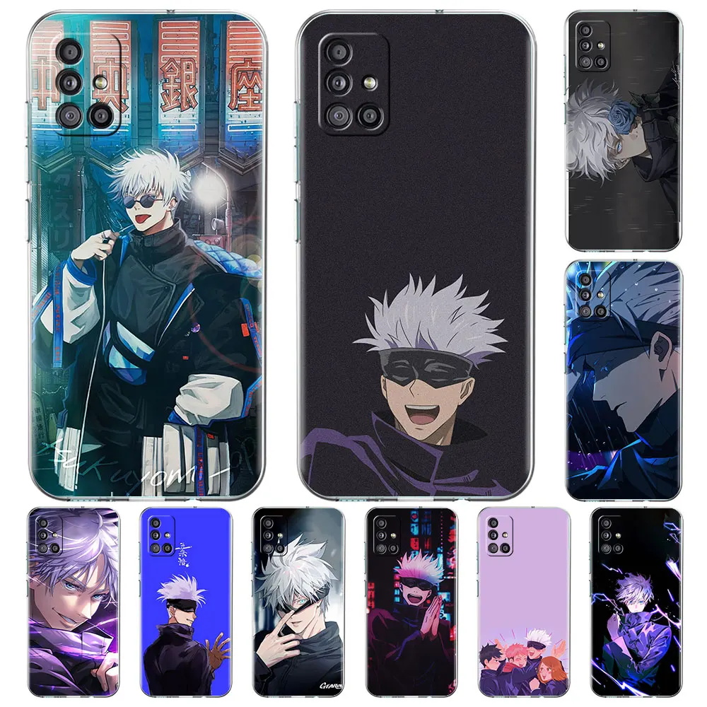 Anime Gojo Satoru Silicone Phone Case for Samsung Galaxy A51 A52 A32 A71 A72 5G A12 A21s A31 A01 A11 A02 A02s Soft Coque Cover
Anime Gojo Satoru Silicone Phone Case for Samsung Galaxy A51 A52 A32 A71 A72 5G A12 A21s A31 A01 A11 A02 A02s Soft Coque Cover