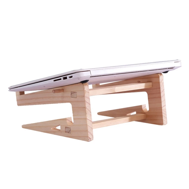 Laptop Stand Cooling Bracket Detachable Wooden Stand Mounting Frame Suitable for Notebook Pro Air iPad Pro
Laptop Stand Cooling Bracket Detachable Wooden Stand Mounting Frame Suitable for Notebook Pro Air iPad Pro