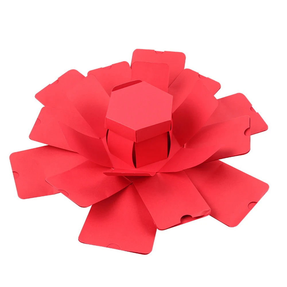 Hexagon Surprise Explosion Box DIY Handmade Scrapbook Photo Album Wedding Gift Box for Valentine Christmas Gift Boxes
Hexagon Surprise Explosion Box DIY Handmade Scrapbook Photo Album Wedding Gift Box for Valentine Christmas Gift Boxes