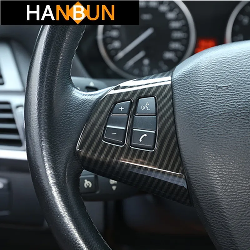 Steering Wheel Buttons Frame Decoration Cover Trim 2pcs For BMW X5 E70 2008-2013 ABS Car Interior Accessories
Steering Wheel Buttons Frame Decoration Cover Trim 2pcs For BMW X5 E70 2008-2013 ABS Car Interior Accessories