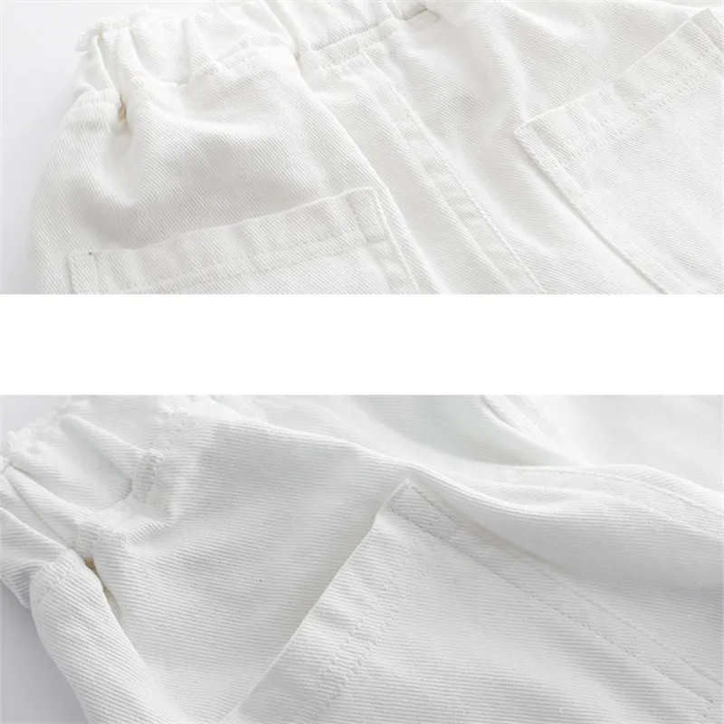 New Summer White Denim Short Pants for Girls Casual Kids Calf Length Jeans Pants Teenager Girl Wide Leg Denim Trousers Age 4-13T
New Summer White Denim Short Pants for Girls Casual Kids Calf Length Jeans Pants Teenager Girl Wide Leg Denim Trousers Age 4-13T
