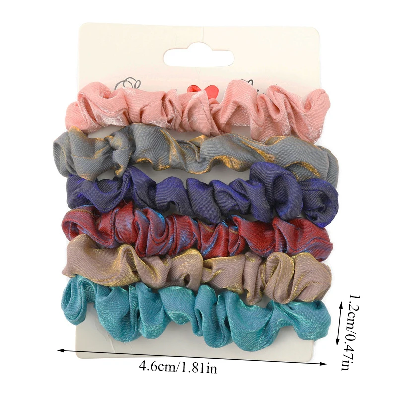 6Pcs/Set Satin Silk Solid Color Scrunchies Elastic Hair Bands New Women Girls Hair Accessories Ponytail Holder Hair Ties Rope
6Pcs/Set Satin Silk Solid Color Scrunchies Elastic Hair Bands New Women Girls Hair Accessories Ponytail Holder Hair Ties Rope