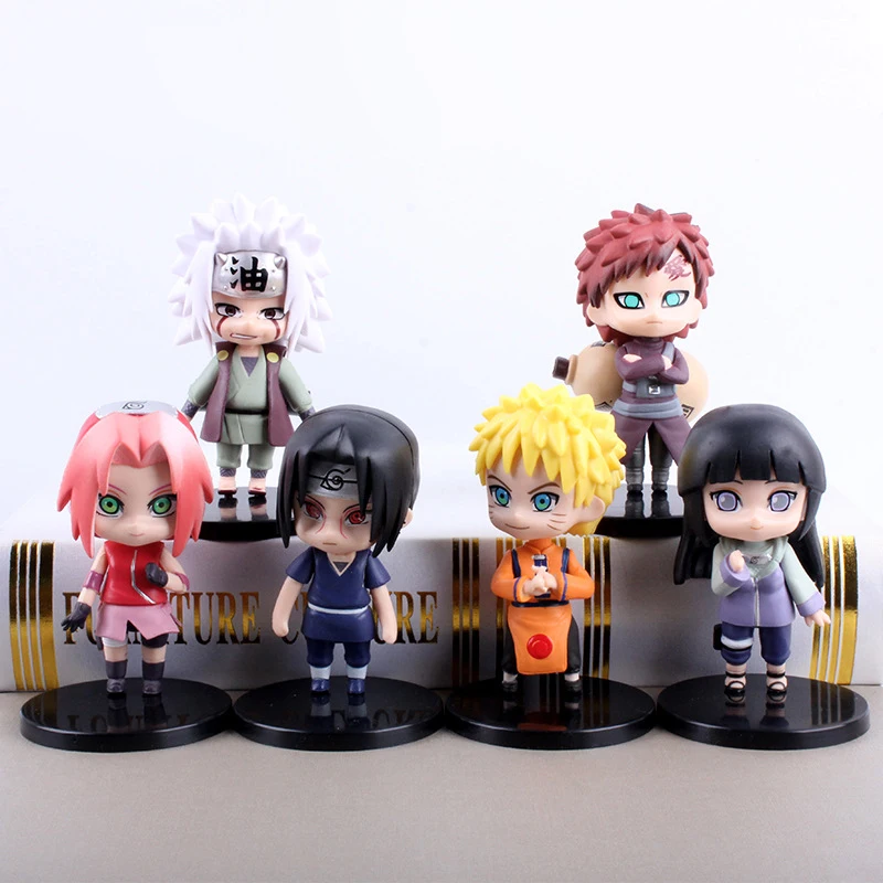 6 Styles Anime Naruto Figure Anime Doll Decoration Car Decoration Decoration 6Pcs/Set With Stickers Gift Kids Toy
6 Styles Anime Naruto Figure Anime Doll Decoration Car Decoration Decoration 6Pcs/Set With Stickers Gift Kids Toy